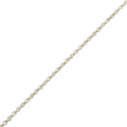 Picture of Sterling Silver Large Rope 18 Bulk Chain 2.1mm, Sold by the Foot