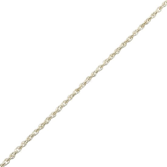 Picture of Sterling Silver Large Rope 18 Bulk Chain 2.1mm, Sold by the Foot