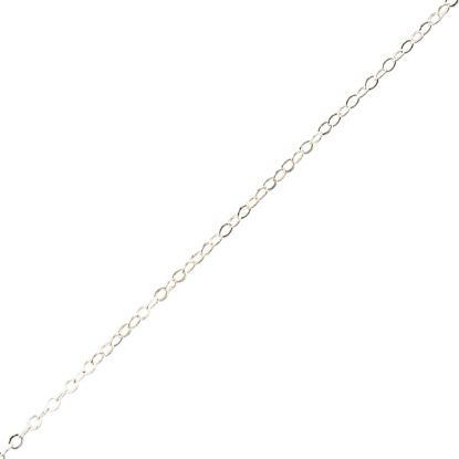 Picture of Sterling Silver Fine Cable Bulk Chain 1.25mm, Sold by the Foot