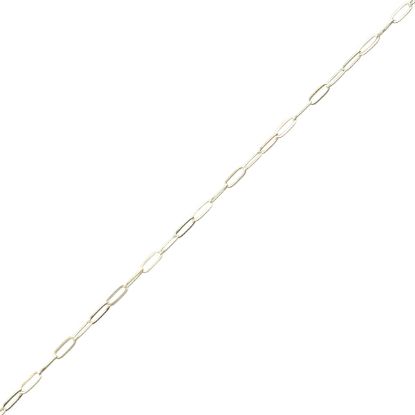 Picture of Sterling Silver Flat Cable Bulk Chain 2mm