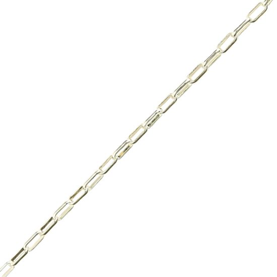 Picture of Sterling Silver Half-Round Cable Bulk Chain 2.7mm, Sold by the Foot