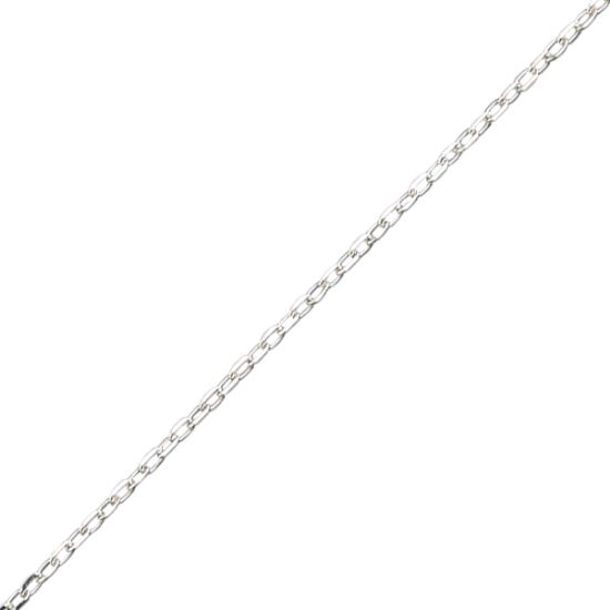 Picture of Sterling Silver Diamond Cut Cable Bulk Chain 1.6mm, Sold by the Foot