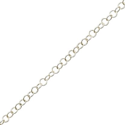 Picture of Sterling Silver Round Cable Bulk Chain 2.9mm, Sold by the Foot