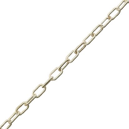 Picture of Sterling Silver Twist Cable Bulk Chain 4.9mm, Sold by the Foot