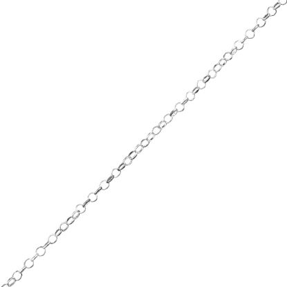 Picture of Sterling Silver Rolo Bulk Chain 2.1mm, Sold by the Foot