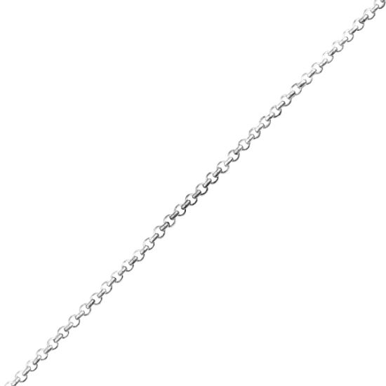 Picture of Sterling Silver Rolo Bulk Chain 2.5mm, Sold by the Foot