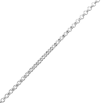 Picture of Sterling Silver Rolo Bulk Chain 2.6mm, Sold by the Foot