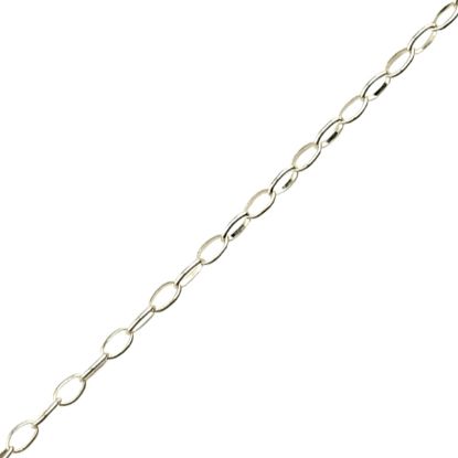 Picture of Sterling Silver Rolo Bulk Chain 2.7mm, Sold by the Foot