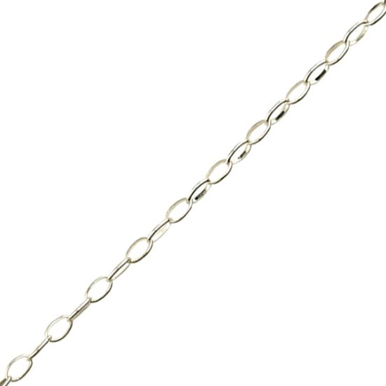 Picture of Sterling Silver Rolo Bulk Chain 2.7mm, Sold by the Foot