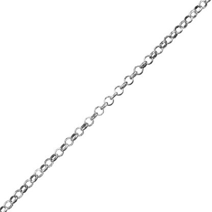 Picture of Sterling Silver Rolo Bulk Chain 3.1mm, Sold by the Foot