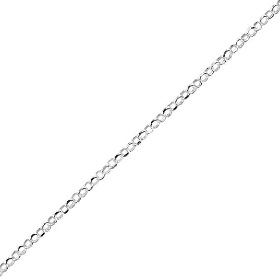 Picture of Sterling Silver Diamond Cut Rolo Bulk Chain, 2.6mm, Sold by the Foot