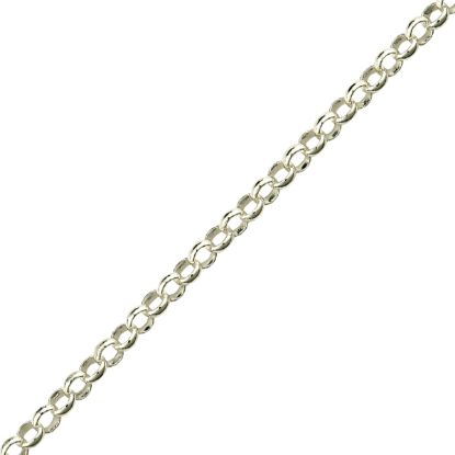 Picture of Sterling Silver Rolo Bulk Chain 5mm, Sold by the Foot