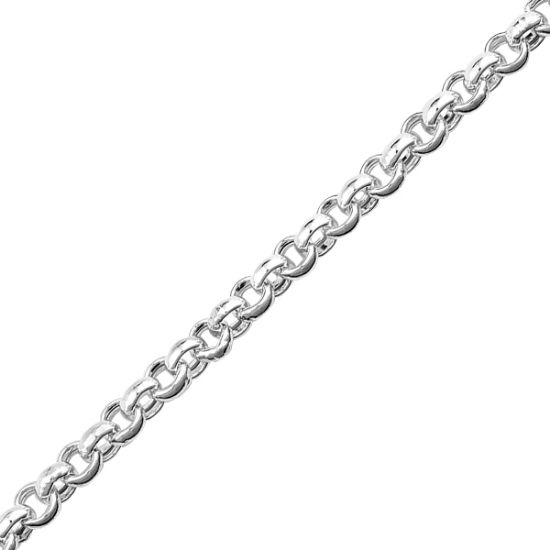 Picture of Sterling Silver Rolo Bulk Chain 3mm, Sold by the Foot