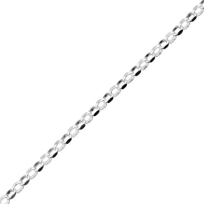 Picture of Sterling Silver Diamond Cut  Rolo Bulk Chain, 4.3mm, Sold by the Foot