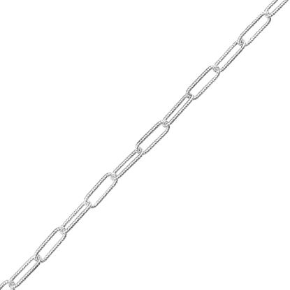Picture of Sterling Silver Twist Cable Chain 4.35mm, Sold by the Foot