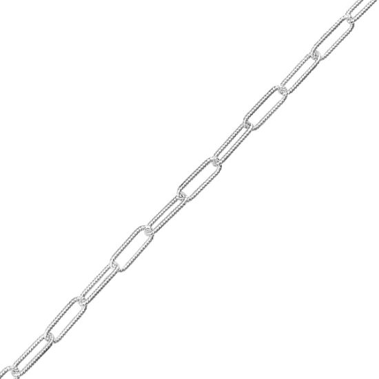 Picture of Sterling Silver Twist Cable Chain 4.35mm, Sold by the Foot